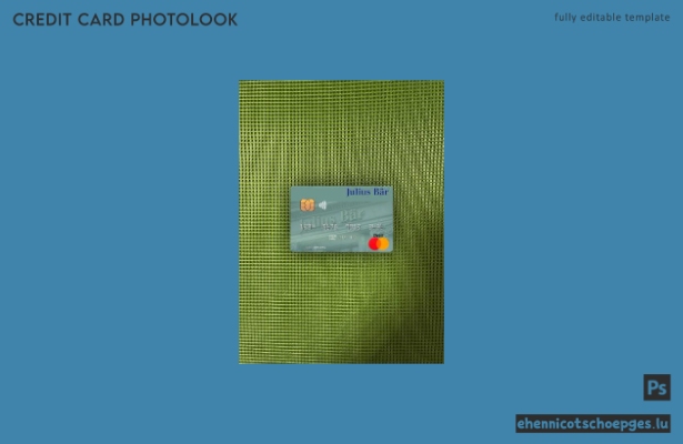 Schweiz Julius Bär Gruppe AG Mastercard Photolook Beispielvorschau